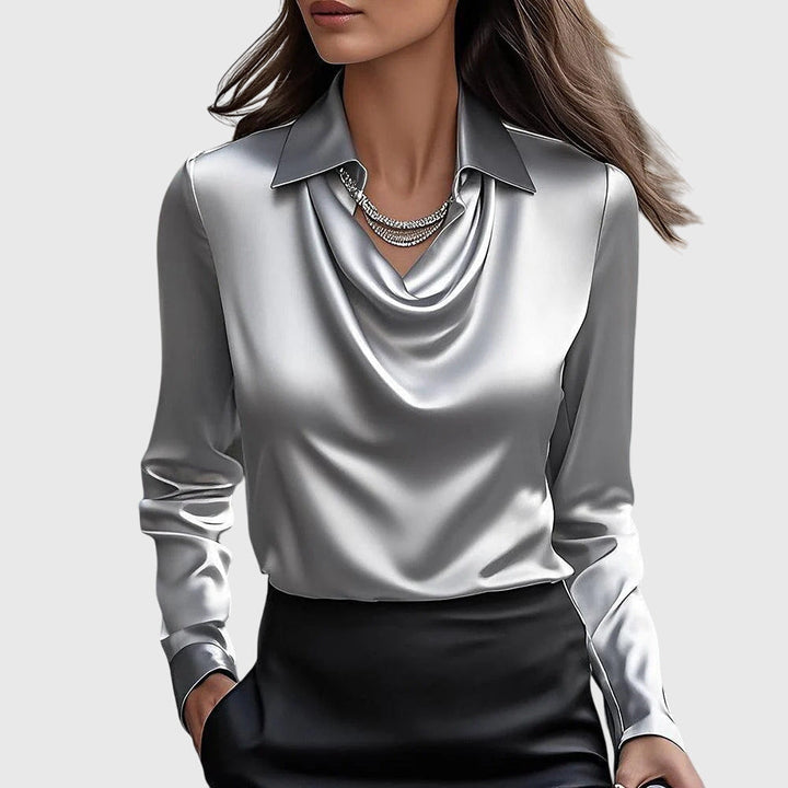 MIA – Elegant satin blouse