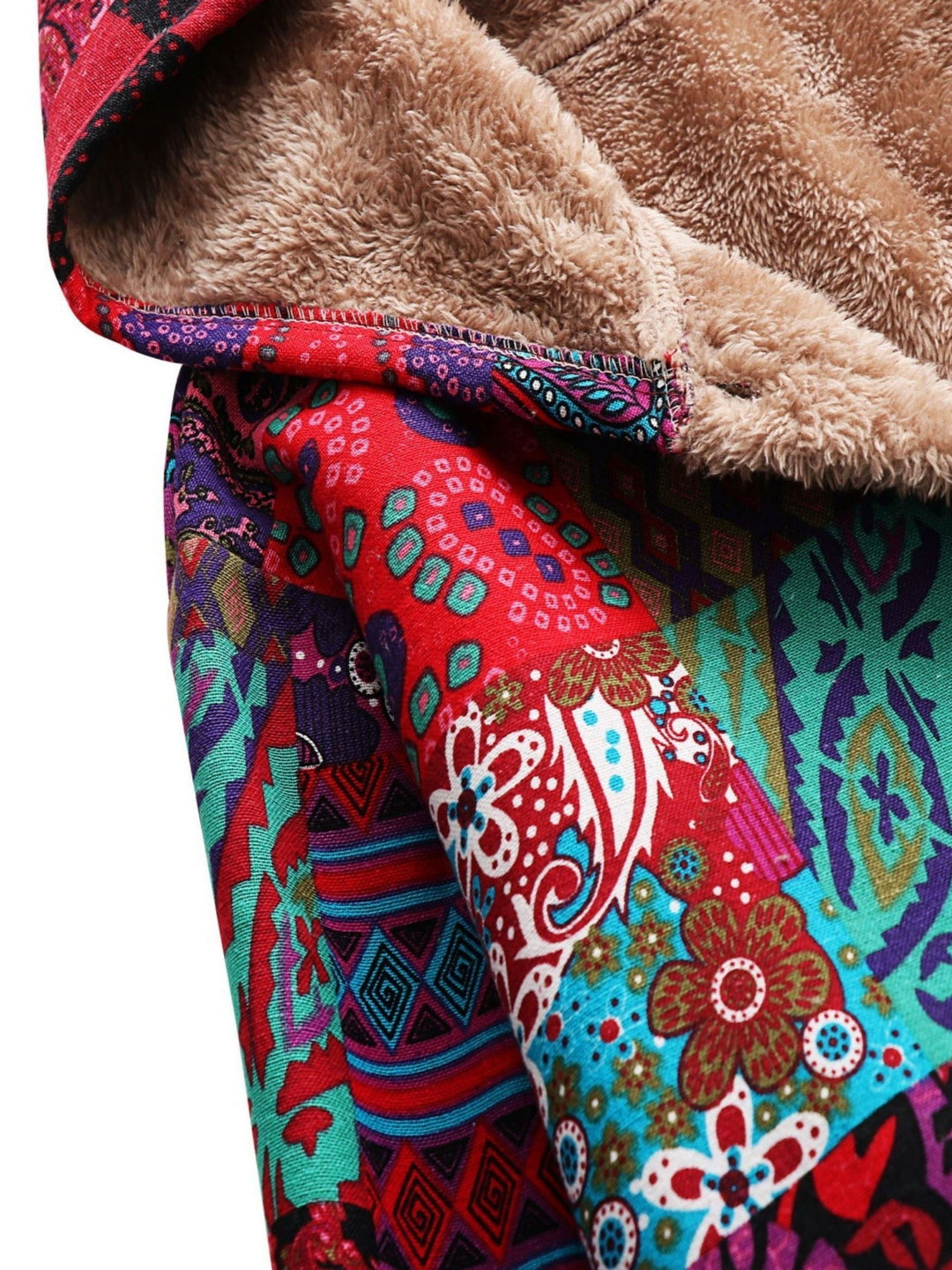 LYDIA™|PATCHWORK BOHO COAT