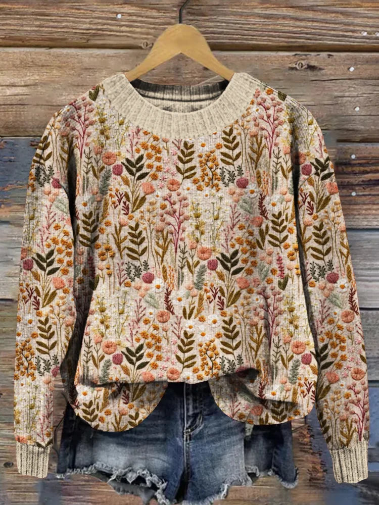Jena | Comfortable Retro Sweater