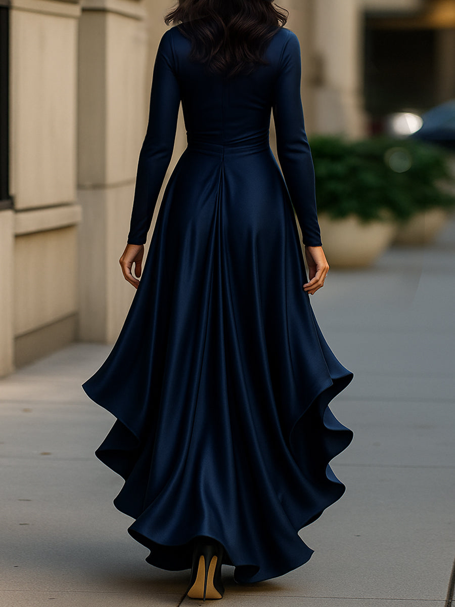 Sofia – Satin Maxi Dress