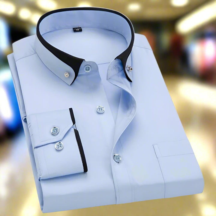 Adalbert | Classic Long Sleeve Cotton Shirt