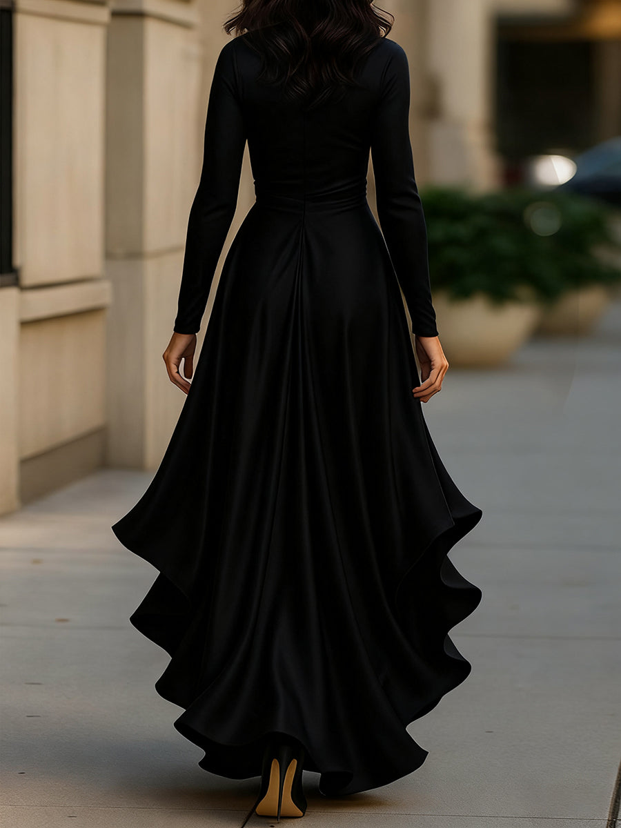 Sofia – Satin Maxi Dress