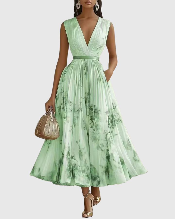 Rowella | Elegant Maxi Dress with Ruffle