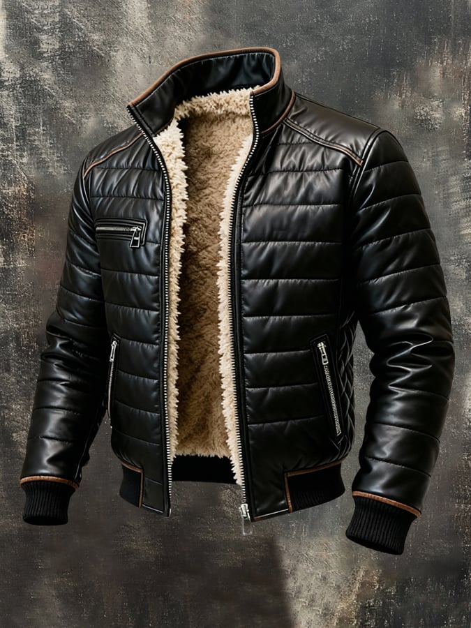 Brunon | Luxury insulated jacket with plush linning