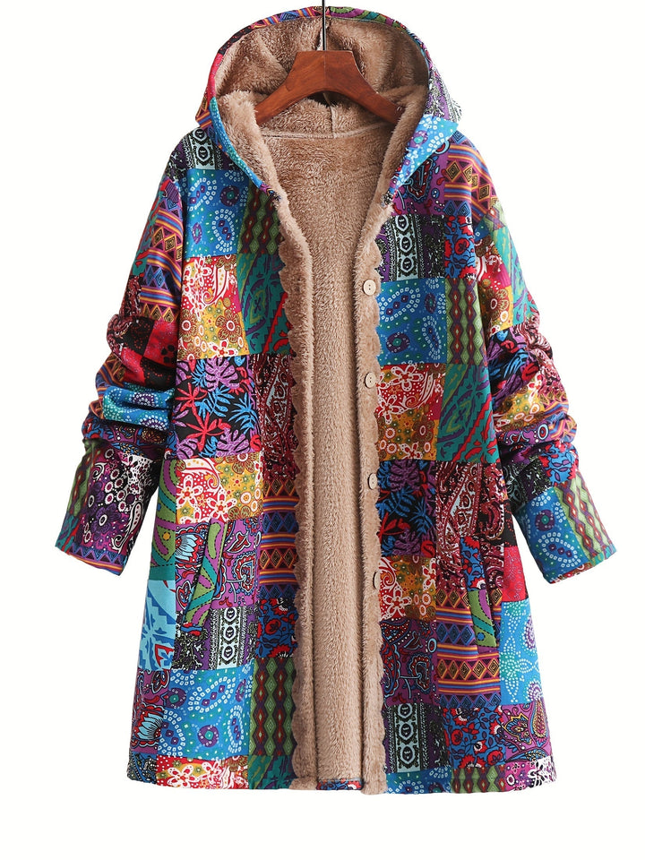 LYDIA™|PATCHWORK BOHO COAT