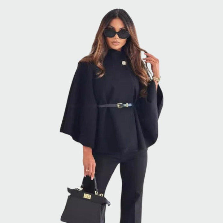 Alma – Elegant Jacket with Belt