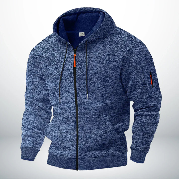 Jack I Men’s Thermal Zip-Up Fleece Outdoor Jacket