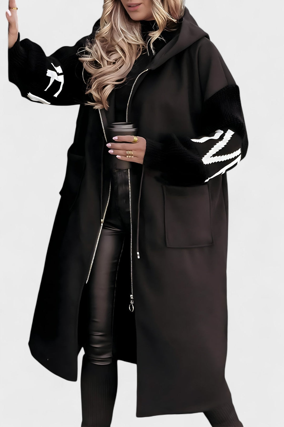 Edda | Elegant jacket with hood