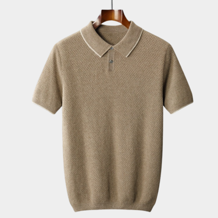 Luxury Cashmere Knit Polo