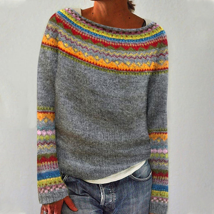 Jasmine | Comfortable Retro Sweater