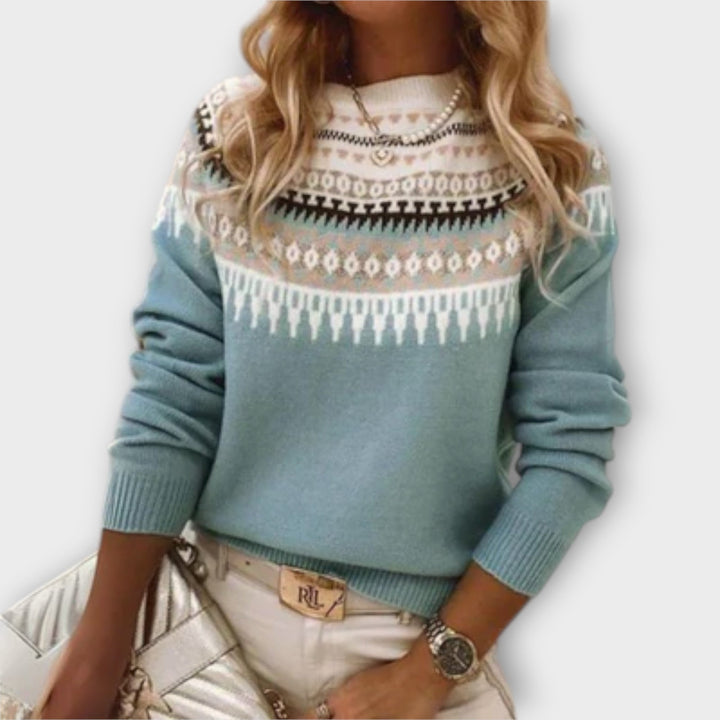Lena - Warm and Comfortable Everyday Knitted Sweater