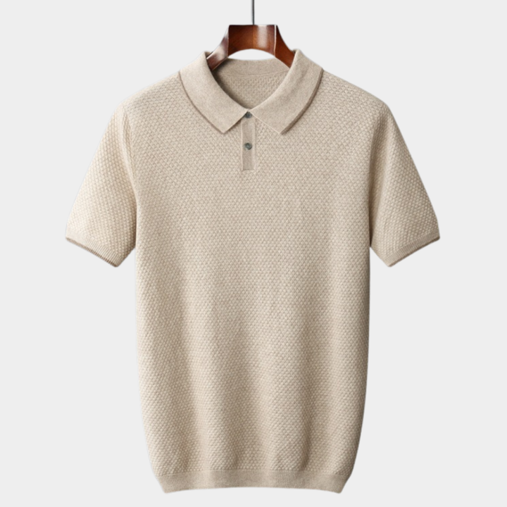 Luxury Cashmere Knit Polo