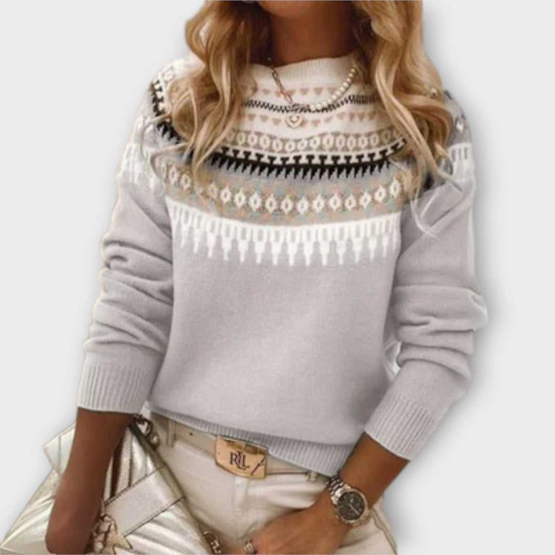 Lena - Warm and Comfortable Everyday Knitted Sweater