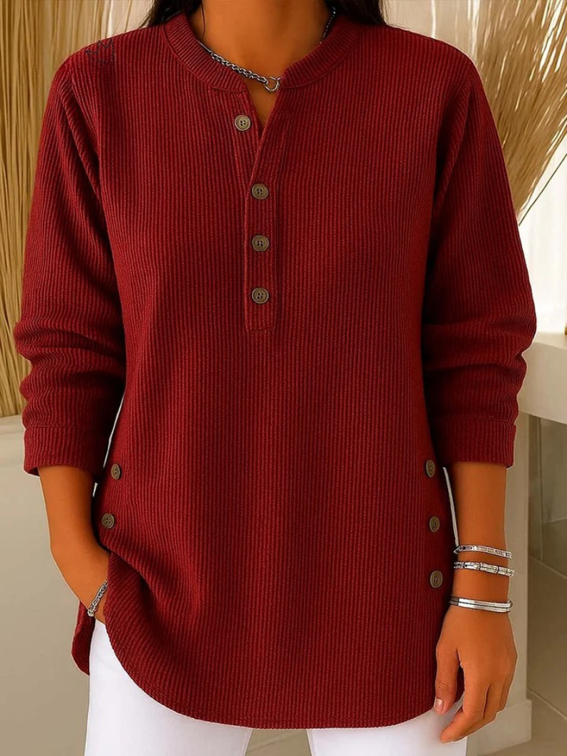 Sarah™ | Classic Round Neck Sweater