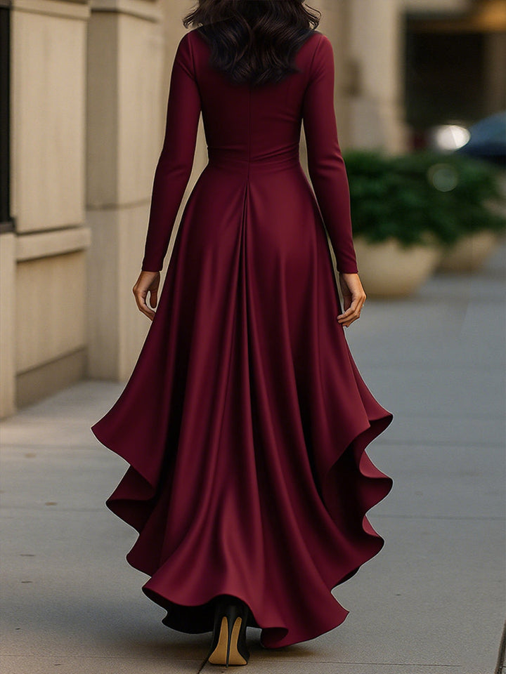 Sofia – Satin Maxi Dress