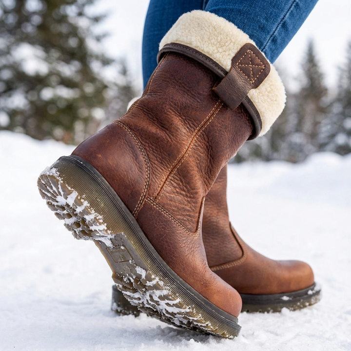 Valerie | Winter Boots with Fur Lining