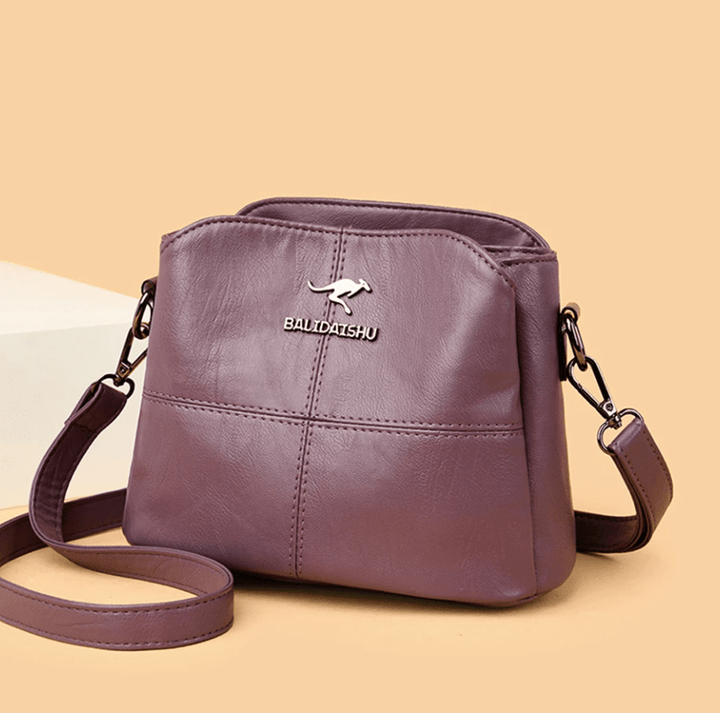Ladies leather crossbody bag
