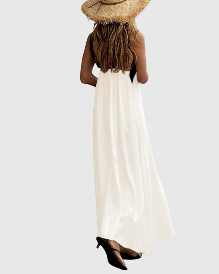 Orella | Dress with Crossed Neckline