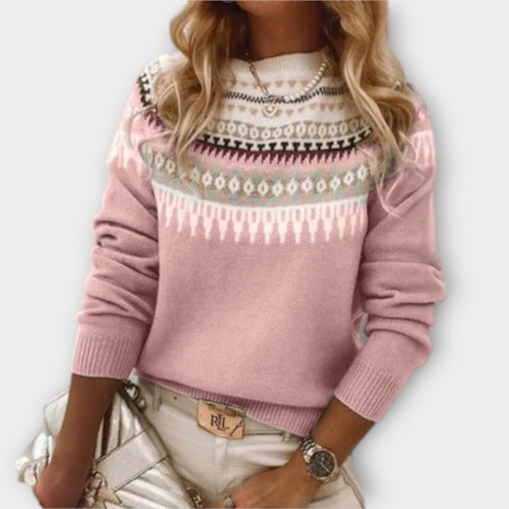 Lena - Warm and Comfortable Everyday Knitted Sweater