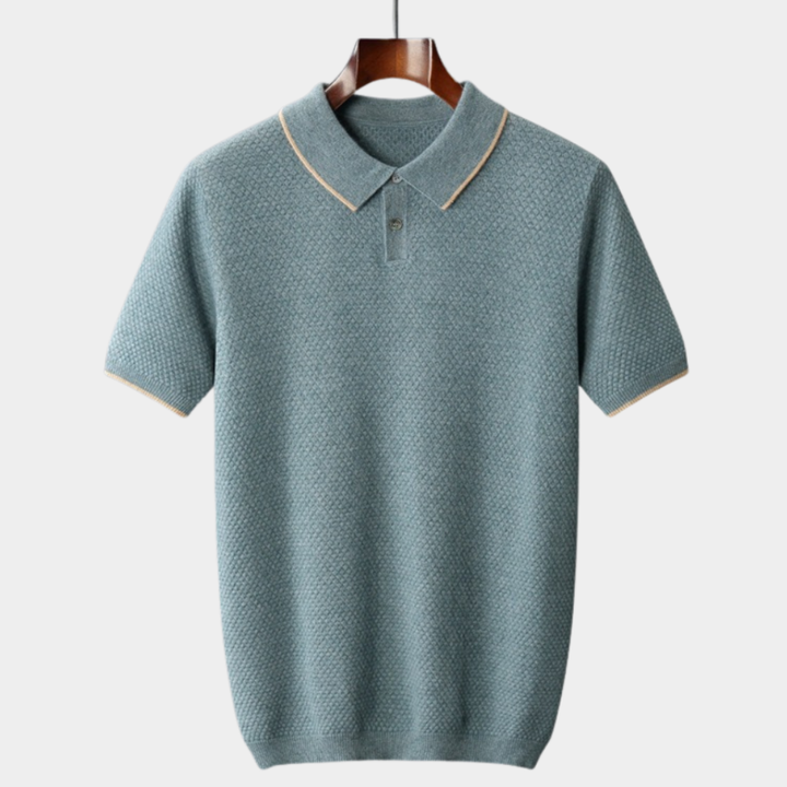 Luxury Cashmere Knit Polo