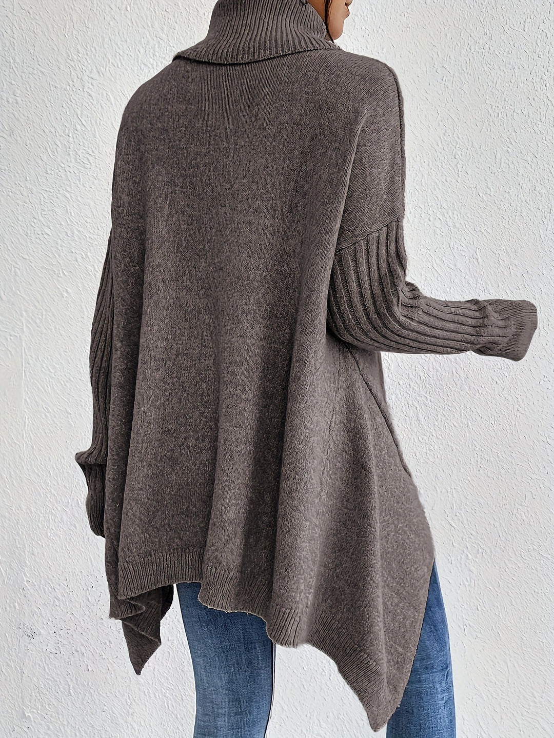 ODETTE™|Turtleneck Sweater Over