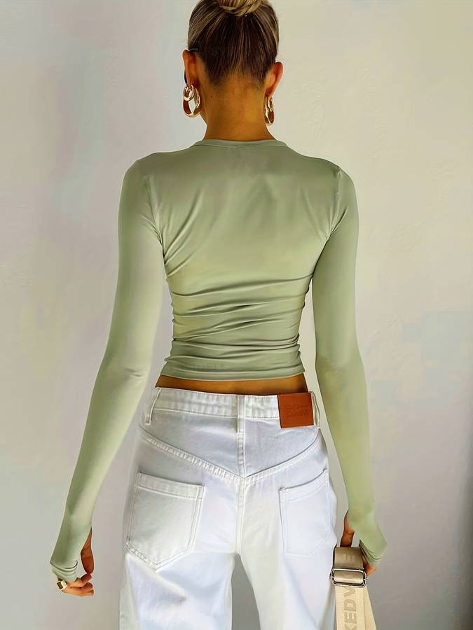 Saar™ | Long Sleeve Basic Top