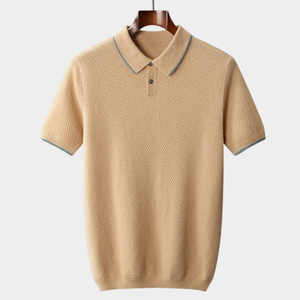 Luxury Cashmere Knit Polo