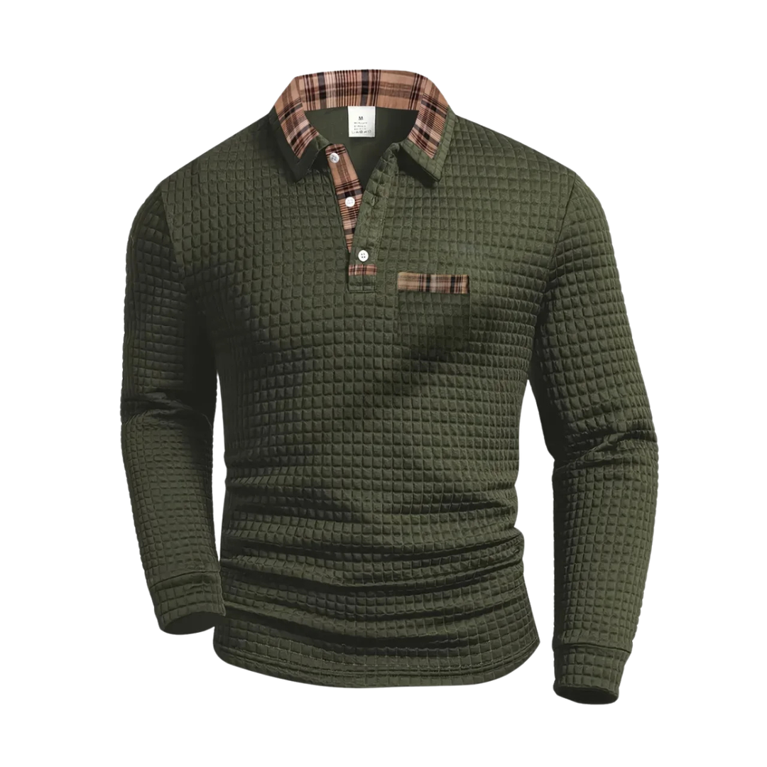 Bjorn | Striped Polo Sweater