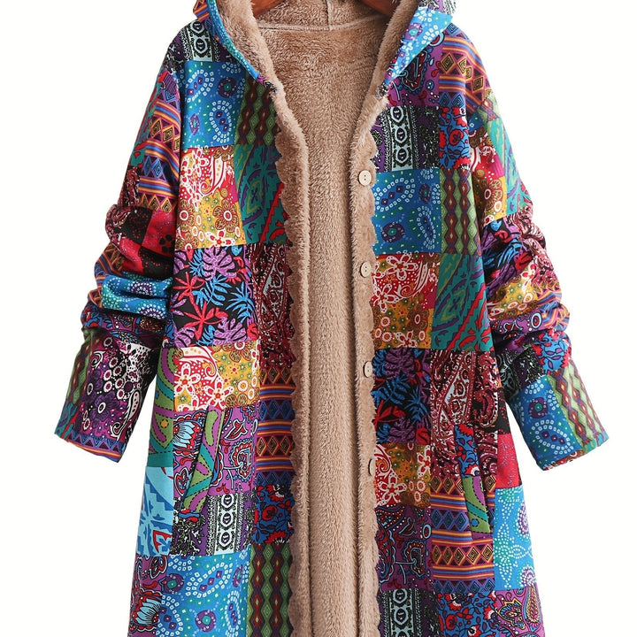 LYDIA™|PATCHWORK BOHO COAT