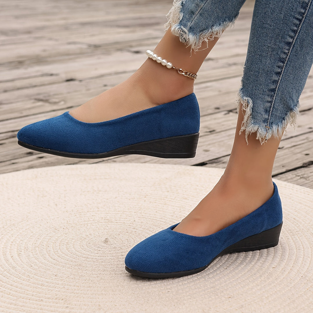 CHARLOTTE'™|COMFORT WEDGE BALLET FLAT