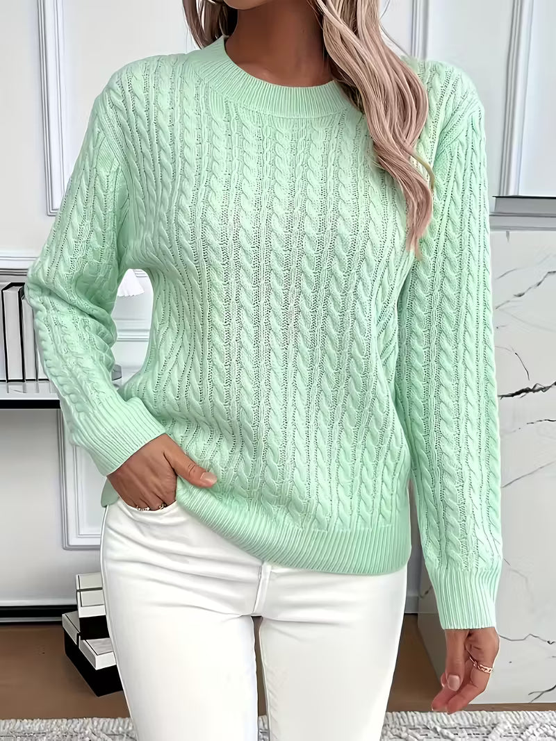 Aria | Měkký pletený minimalistický svetr