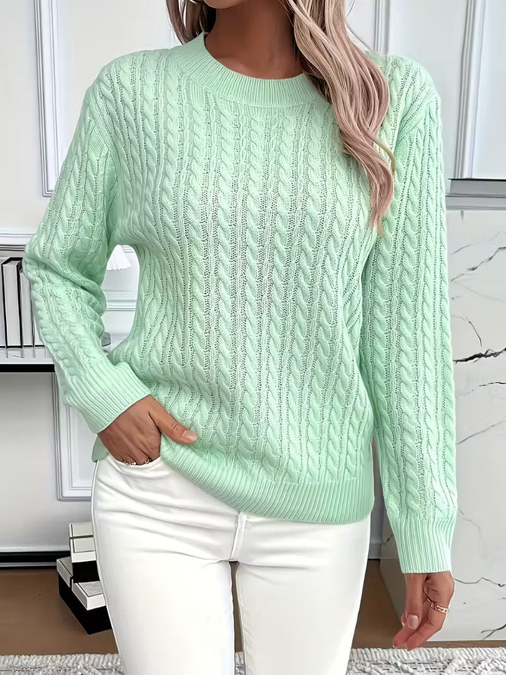 Aria | Měkký pletený minimalistický svetr
