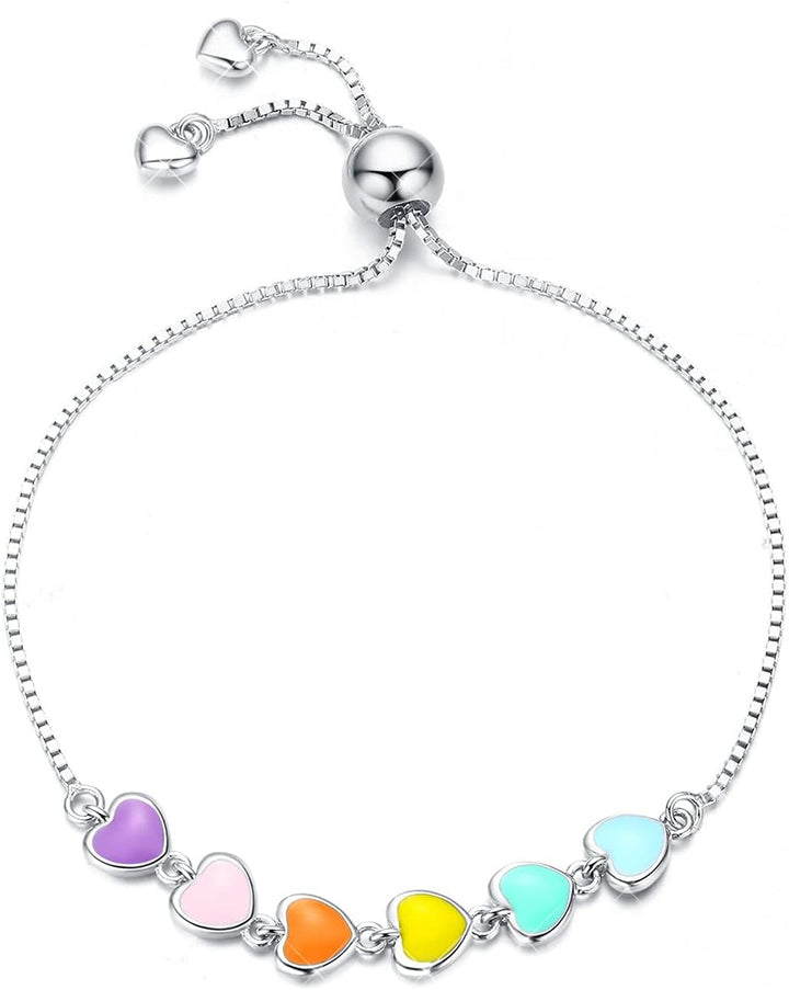 Bracelet with paw print in silver – Adjustable size
