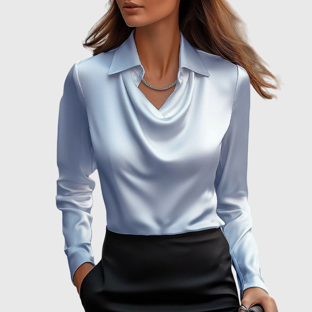 MIA– Blusa elegante in satin