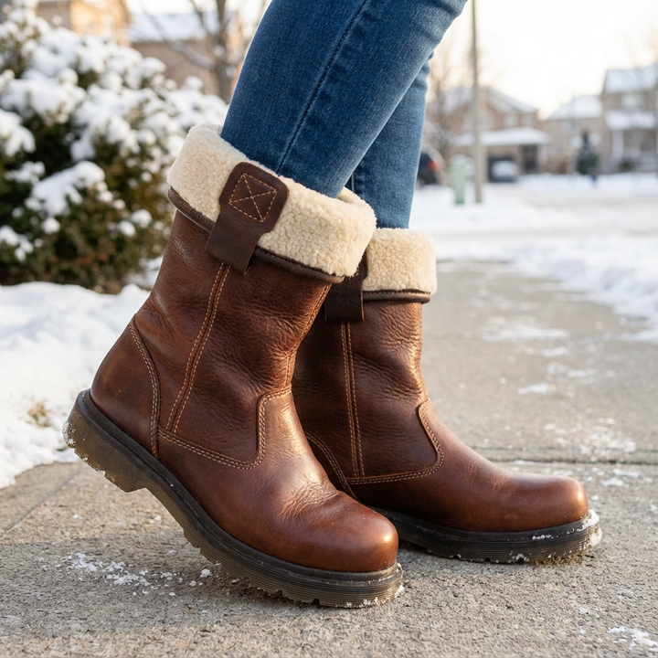 Valerie | Winter Boots with Fur Lining
