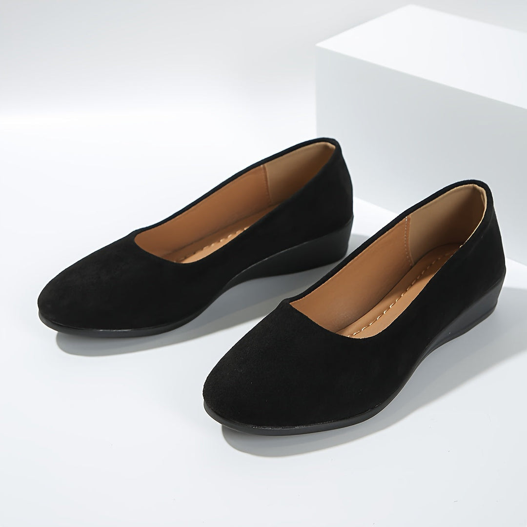 CHARLOTTE'™|COMFORT WEDGE BALLET FLAT