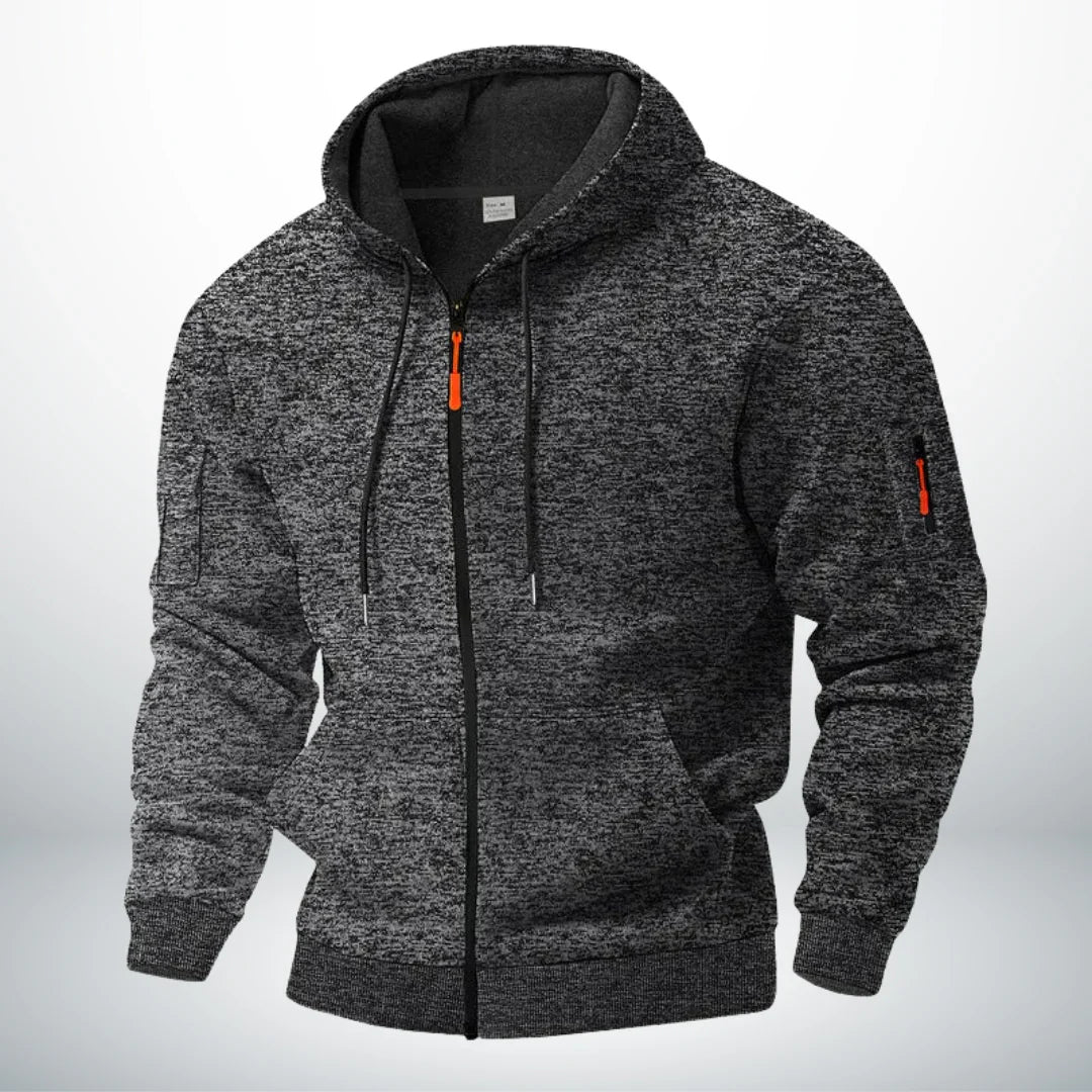 Jack I Men’s Thermal Zip-Up Fleece Outdoor Jacket