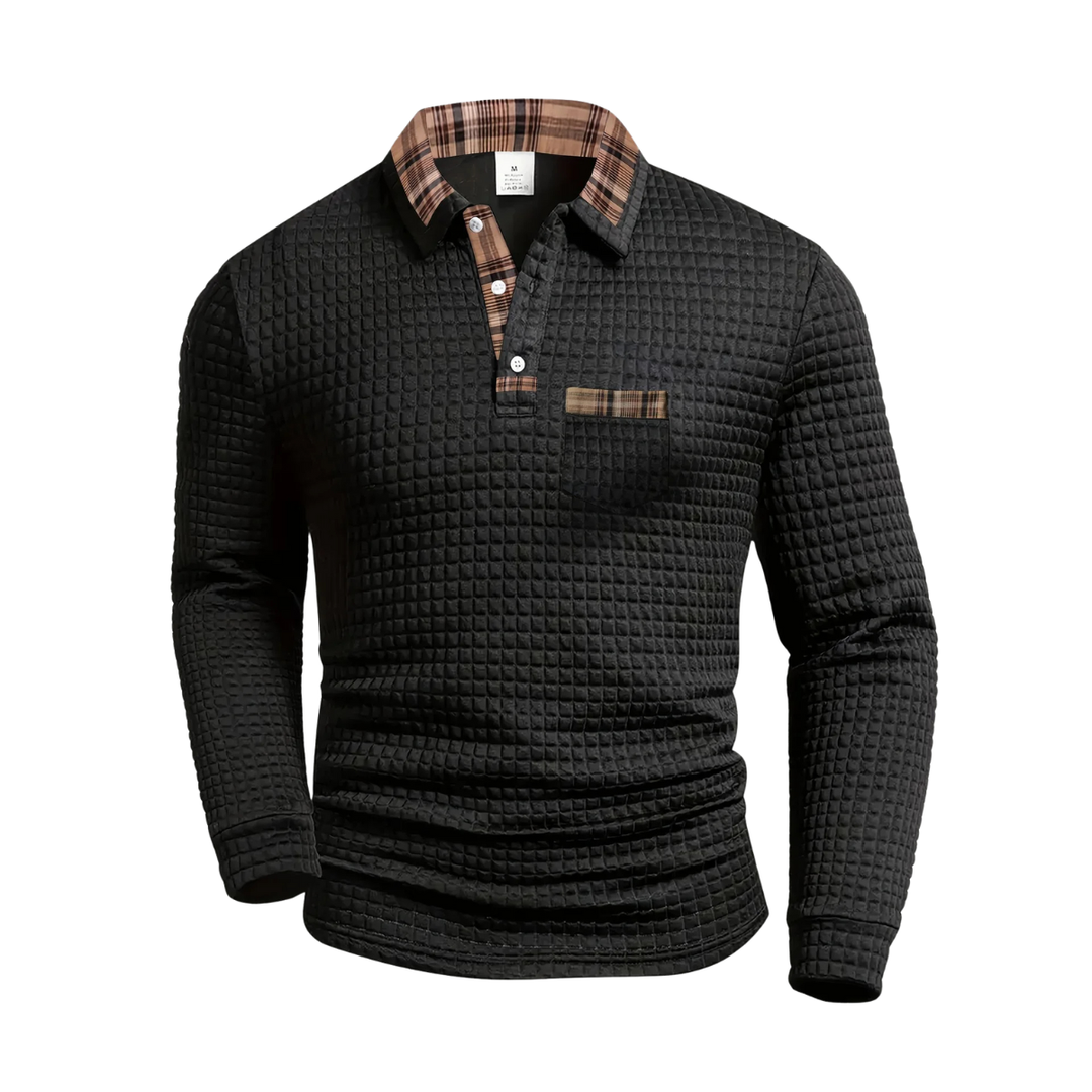 Bjorn | Striped Polo Sweater