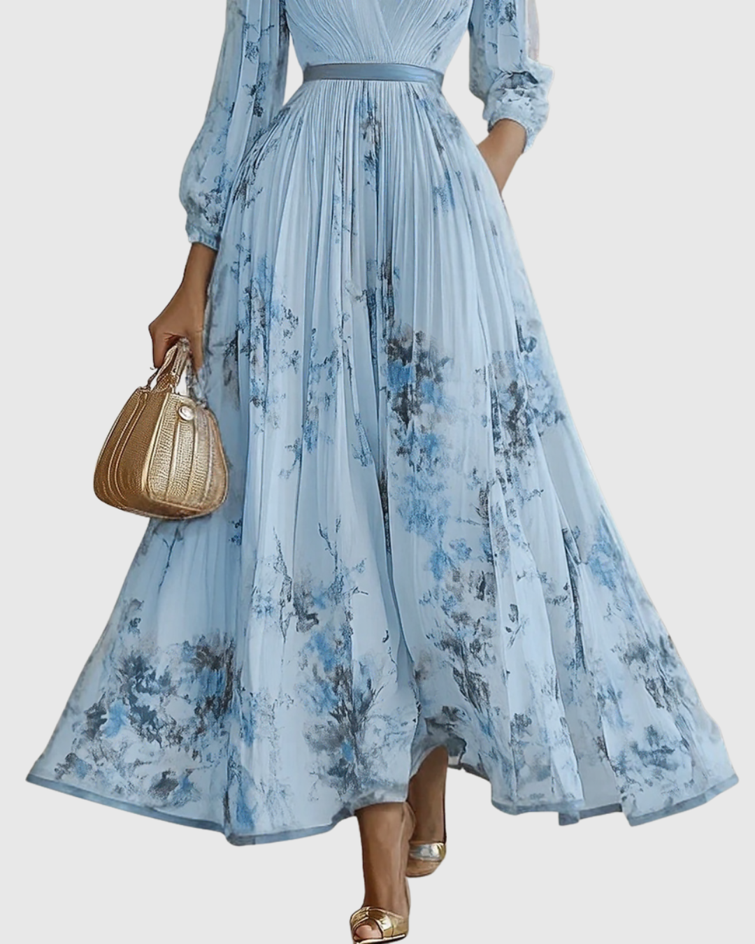 Rowella | Elegant Maxi Dress with Ruffles