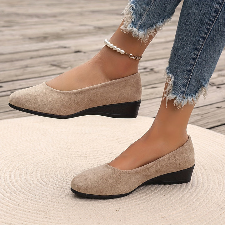 CHARLOTTE'™|COMFORT WEDGE BALLET FLAT