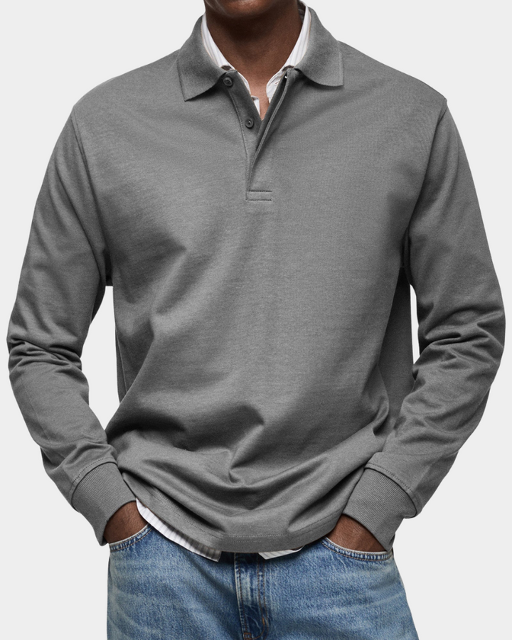 Maël | Classic Long Sleeve Polo