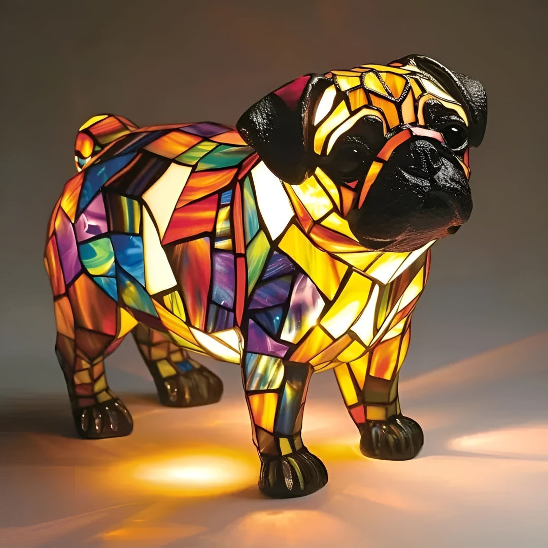 Praline – Eclat Lamp: The Ray of Happiness of the Pug