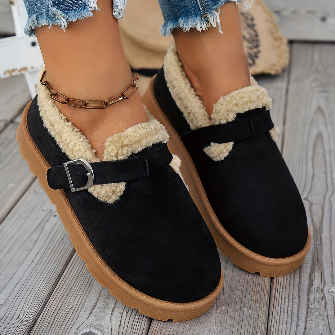 Lina | Cozy Winter Booties with Ergonomic Support