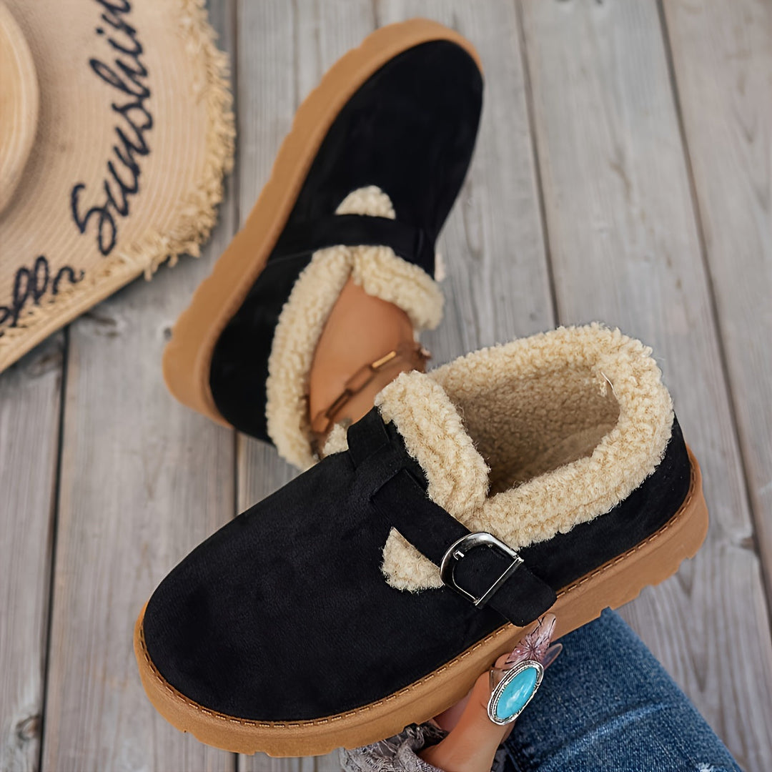 Lina | Cozy Winter Booties with Ergonomic Support