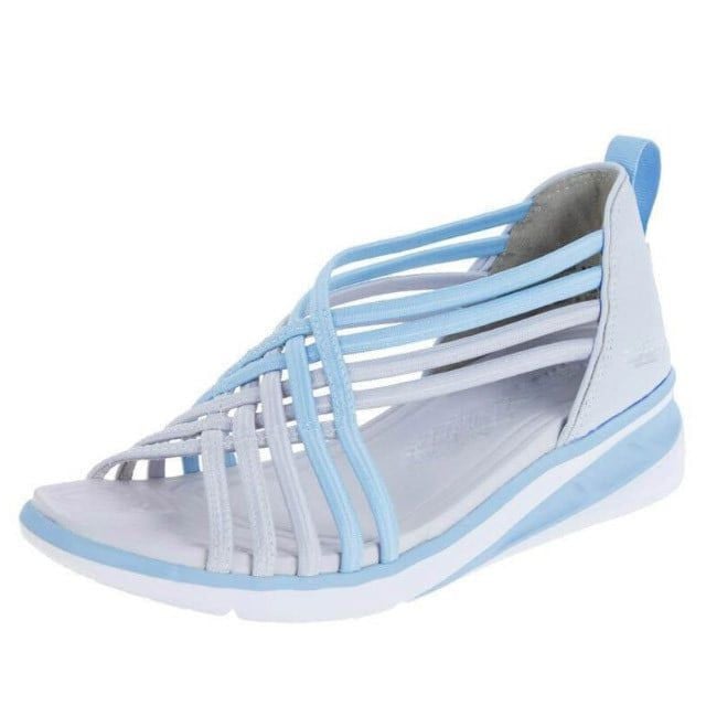 Lightweight, breathable orthopedic sandals with cushioning sole