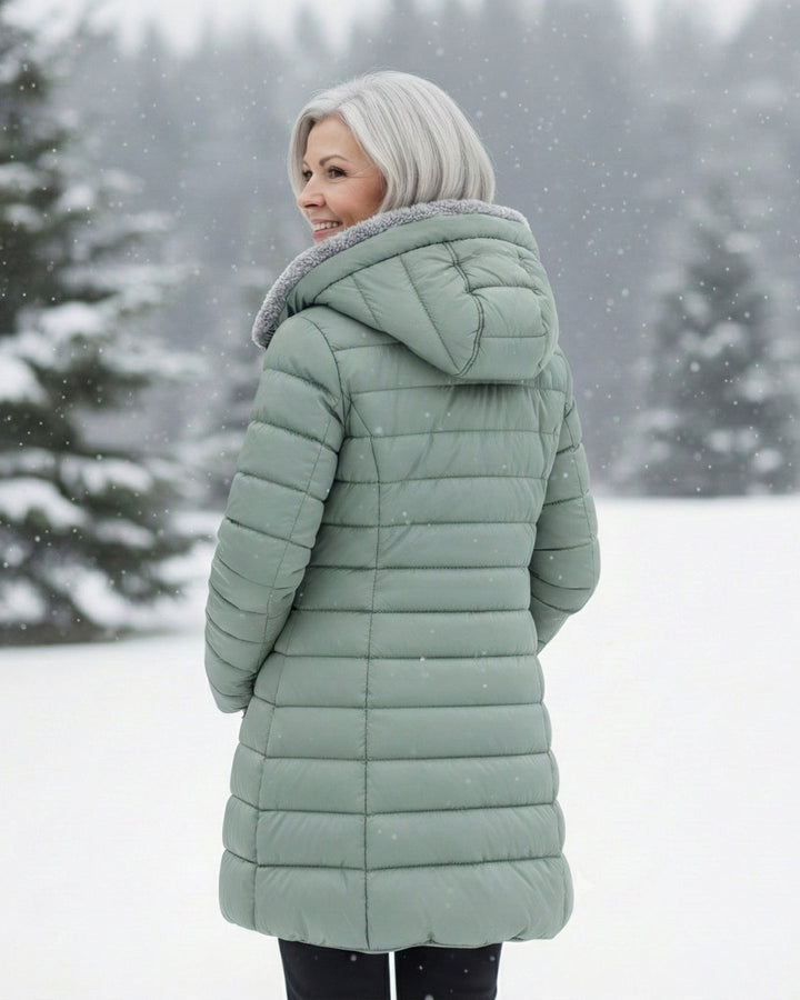 Claire | Puffer Coat Double-Layered in Fleece