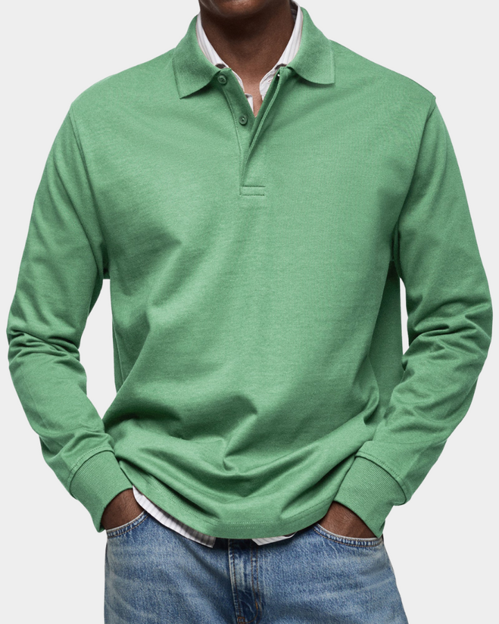 Maël | Classic Long Sleeve Polo