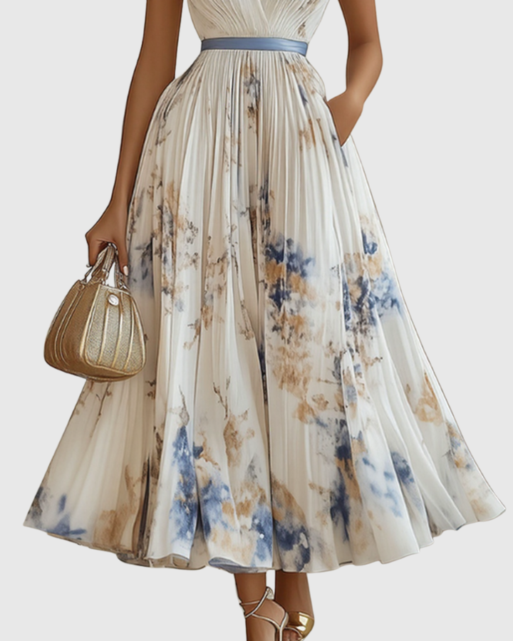 Rowella | Elegant Maxi Dress with Ruffle