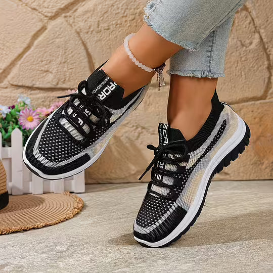 Women's Breathable, Mesh Gradient Sneakers