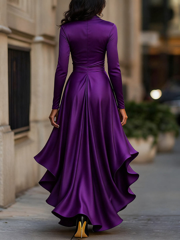 Sofia – Satin Maxi Dress